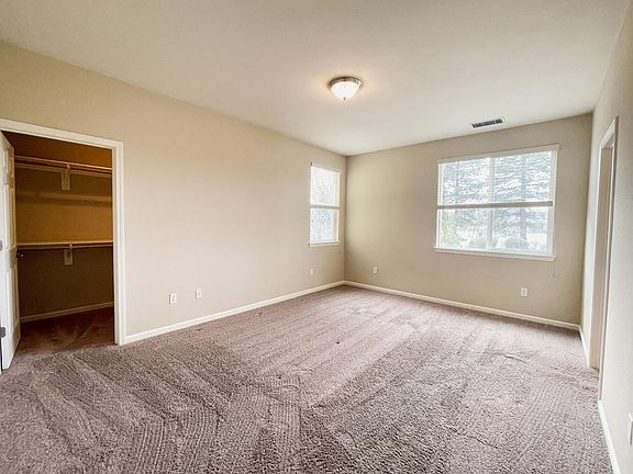 Master bedroom with direct view of Virginia Lake