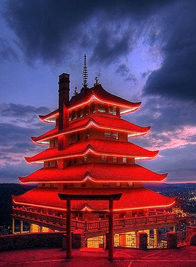 All the way up!! 10 Minute walk to the Pagoda