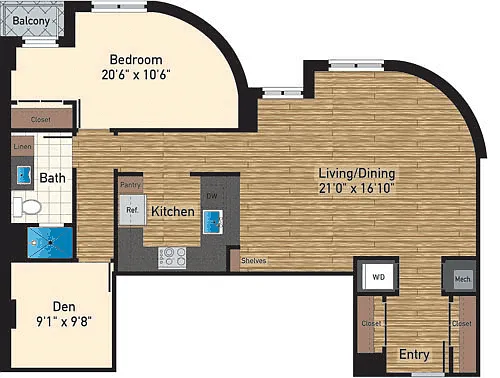 Floor plan 215