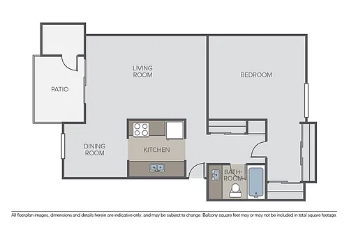 Floor plan Plan 1C