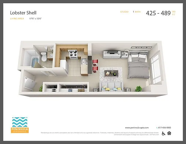 Floor plan Lobster Shell