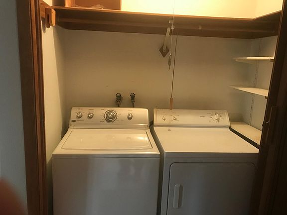 First floor laundry between bedrooms.