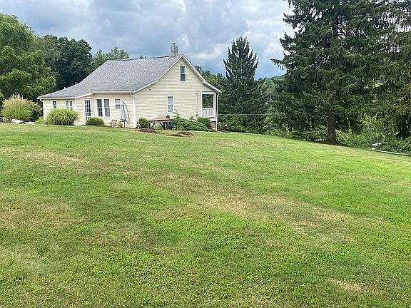 backcorner of the property