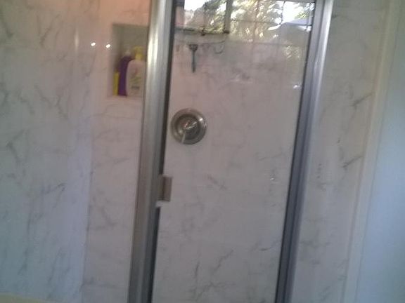 walk in shower