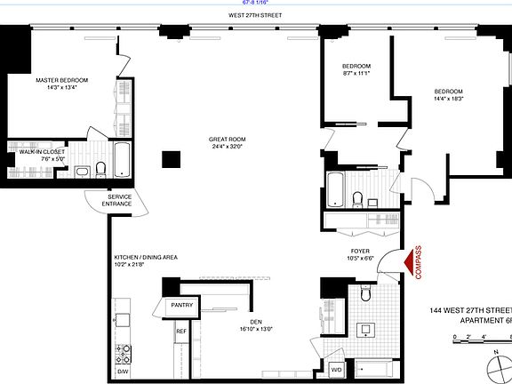 2nd image of 144 W 27th St Room 6F