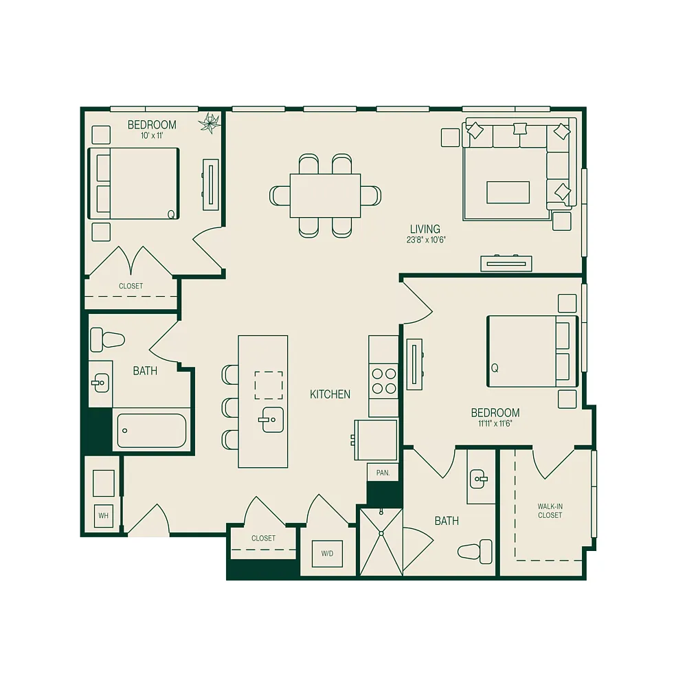 Floor plan B13