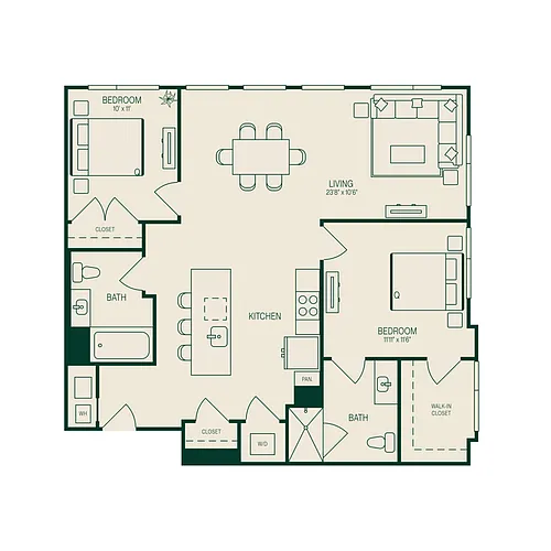 Floor plan B13