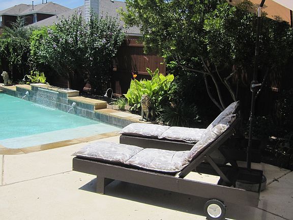 Pool and sun lounge