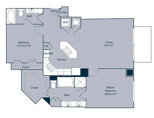 Floor plan B1