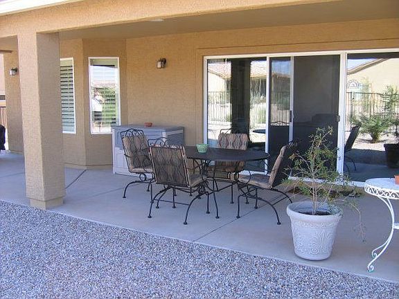 Fully Covered Back Patio