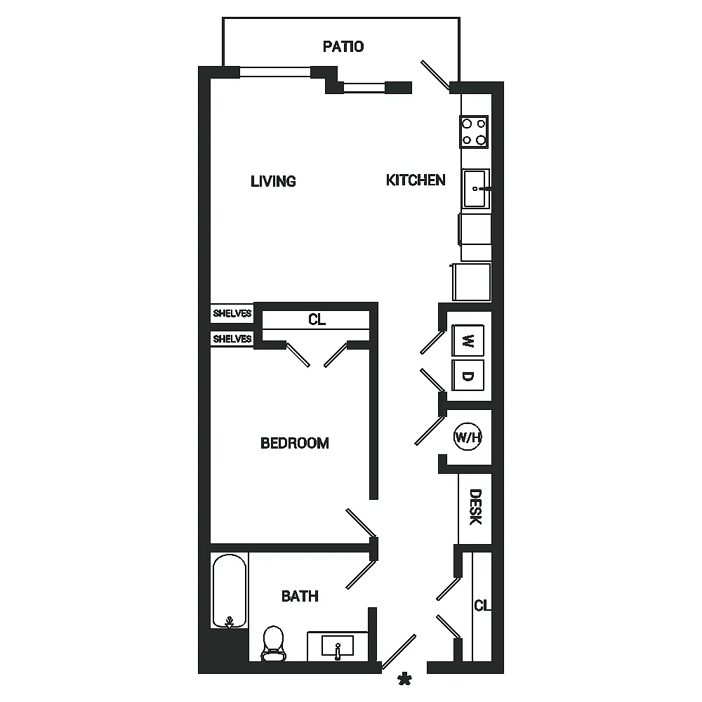 Floor plan Galena