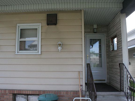 Back door to large patio 
