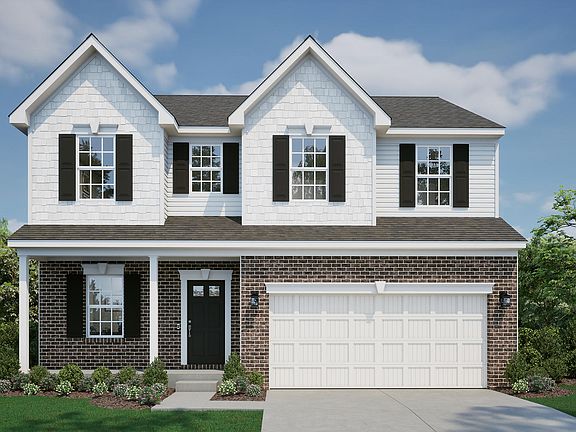 Elevation B Opt Brick with Porch