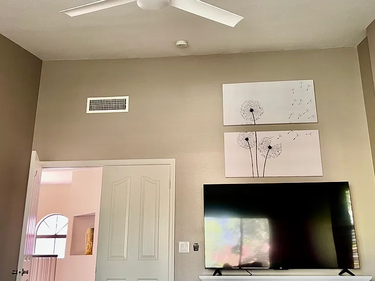 Updated fan + tv