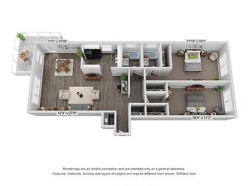 Floor plan The McClure