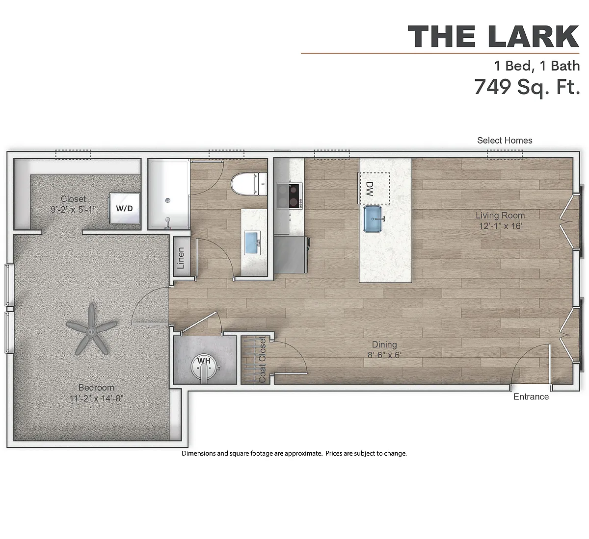 Floor plan Lark