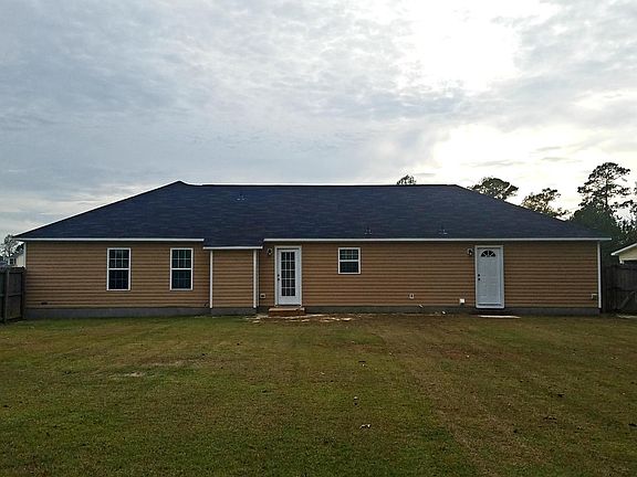 Rear exterior of home