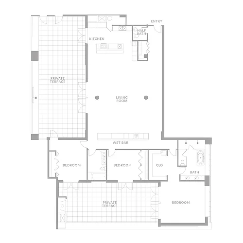 Floor plan Penthouse