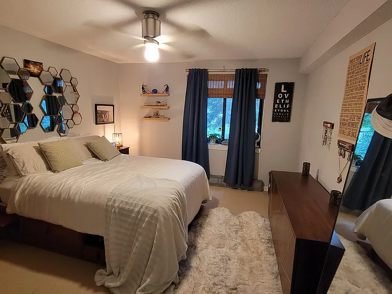 View into bedroom