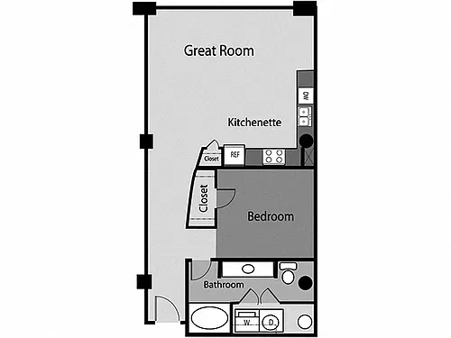 Floor plan A23