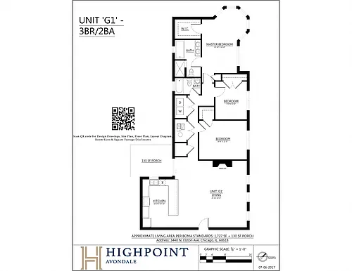 Floor plan 3 Bed 2 Bath
