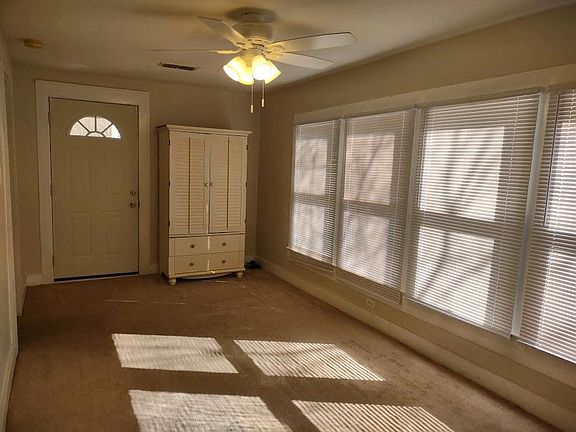 Bedroom, exterior door, armoire