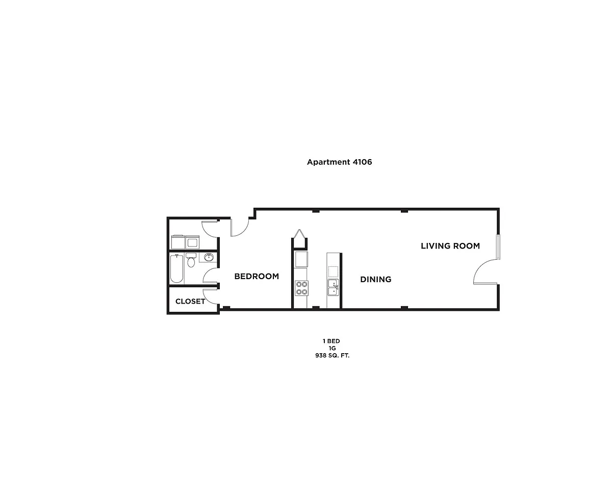 Floor plan 1G