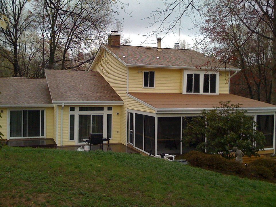 View from rear