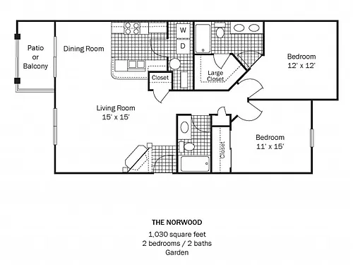 Floor plan Norwood Down