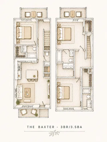 Floor plan The Baxter