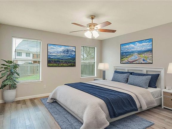 Virtually Staged - Master Bedroom
