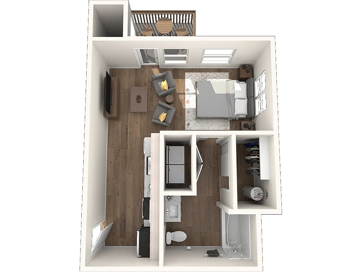 Floor plan Stewart MFTE
