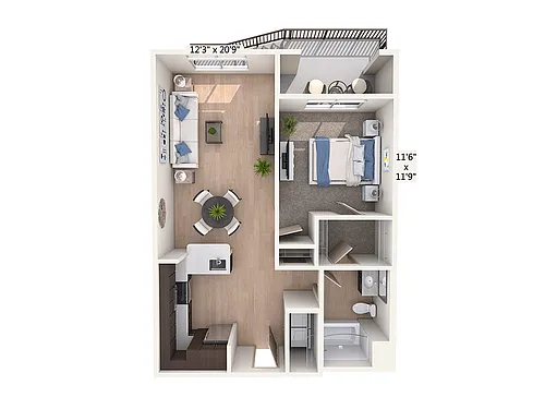 Floor plan A5-K-Esp