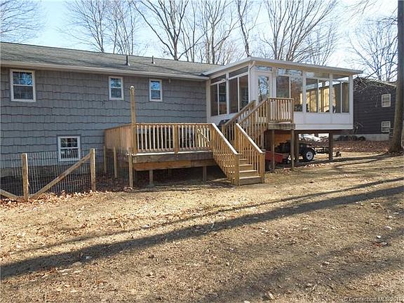 Deck and sunroom