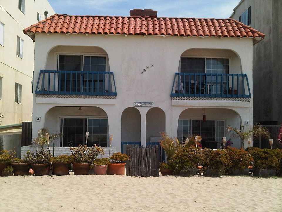 Beach front of building. Literally steps away from the beaut