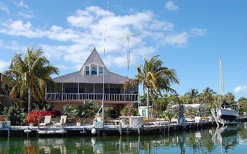 House view from canal