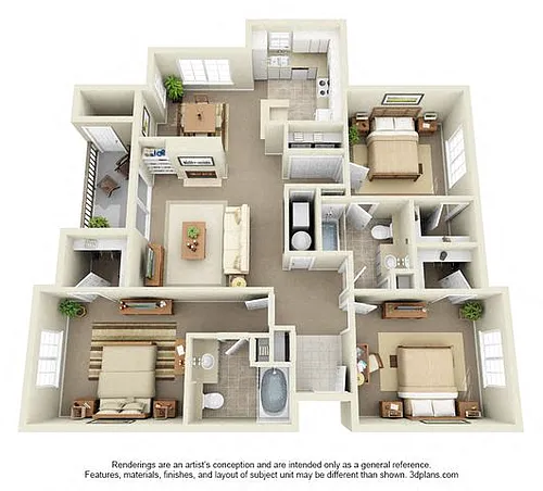Floor plan Cache