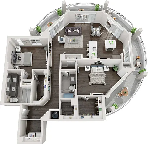 Floor plan B4-1506