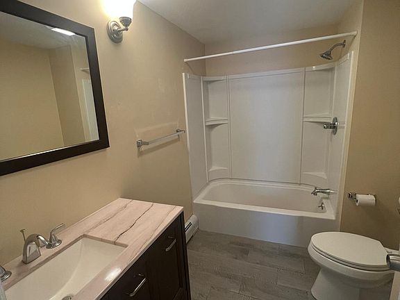 Renovated and clean bathroom