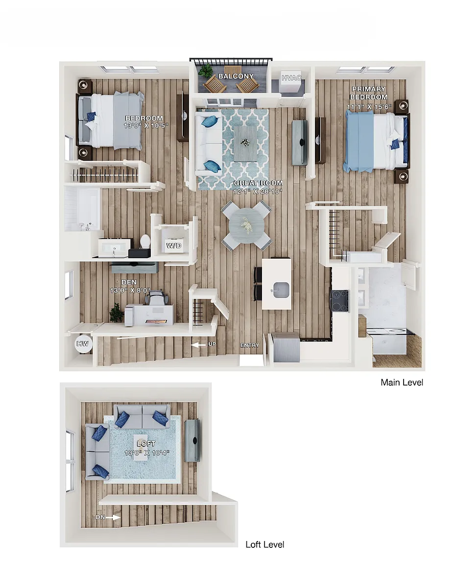 Floor plan Monroe Deluxe