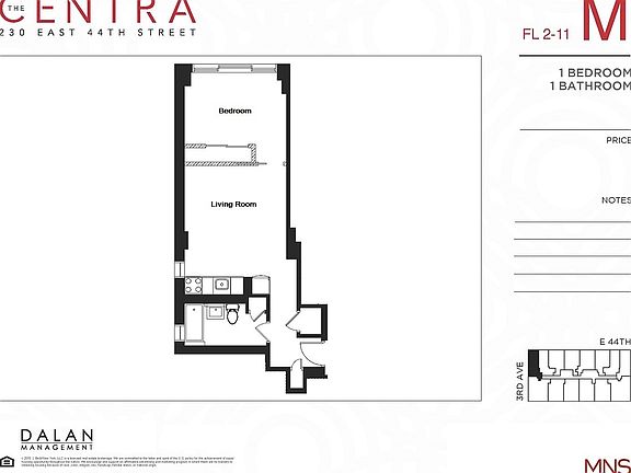 2nd image of 230 E 44th St APT 6M