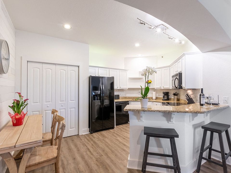 Stunning kitchen with a breakfast bar.