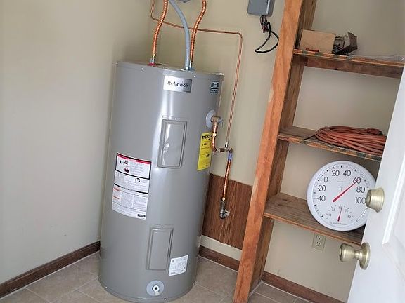 New 50 gallon hot water heat