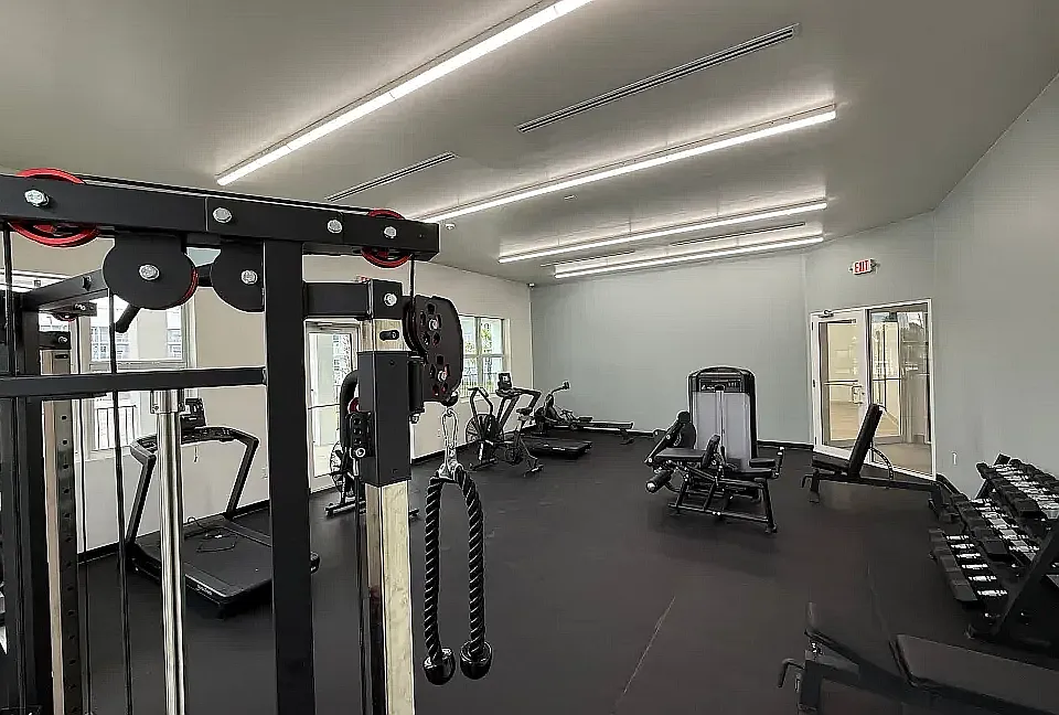 Strength training equipment.