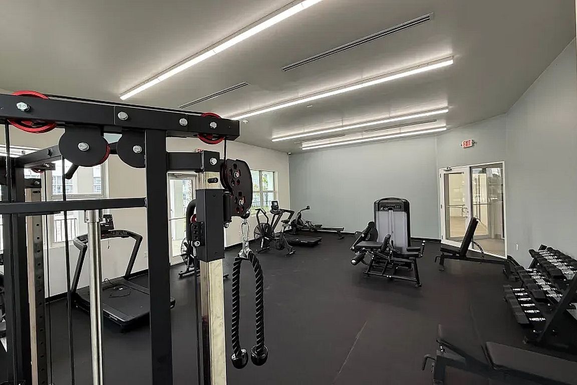 Strength training equipment.