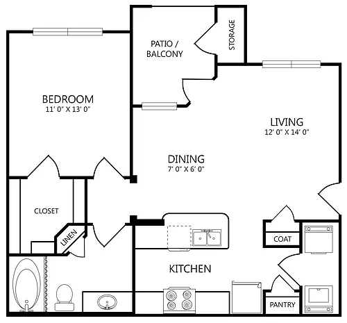 Floor plan A1