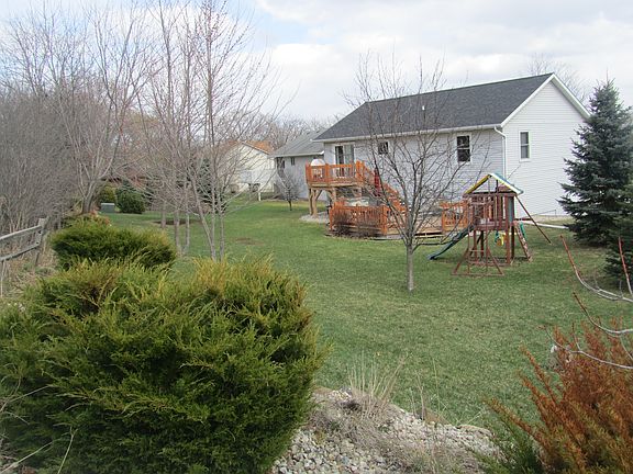 Private backyard