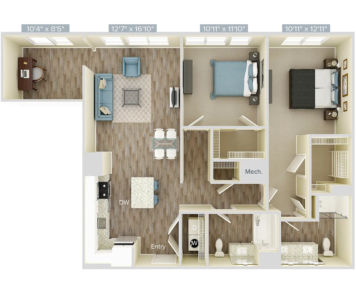 Floor plan BM09D-1154