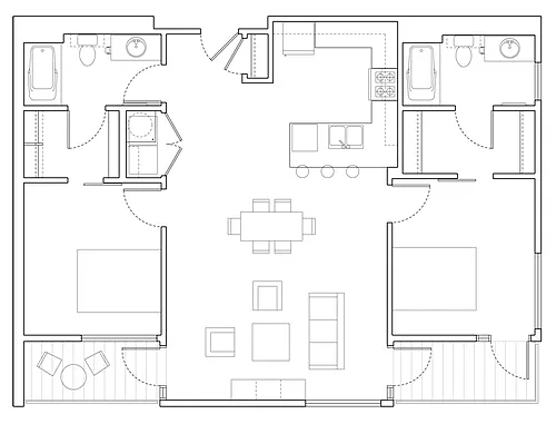 Floor plan 2D-2