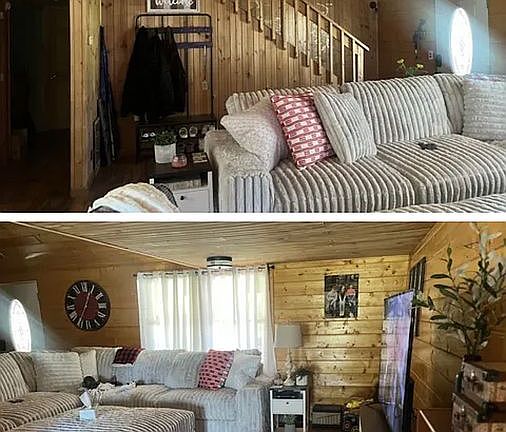 Living room on main floor. 